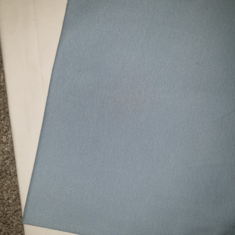Light Blue Tubular Cuff Fabric